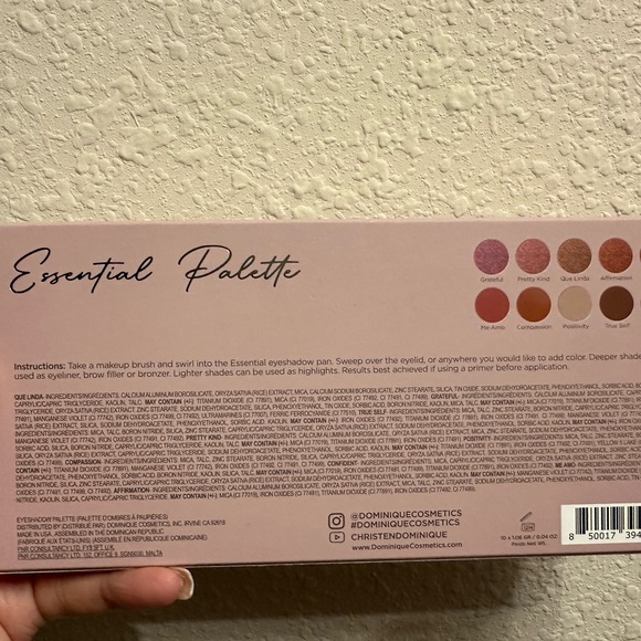 BNIB-Dominique Essentials Essentials Eye shadow Palette - Picture 11 of 12
